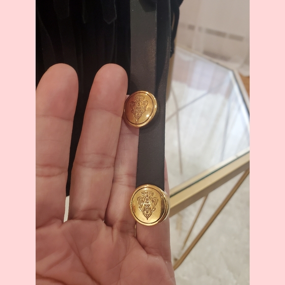 Gucci Black Suede Devendra Fringe Boots - Size 37 (US 7) - Picture 3 of 9